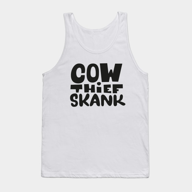 Cow thief Skank - Dub Reggae Hymne -  Lee Scratch Perry Tank Top by Boogosh